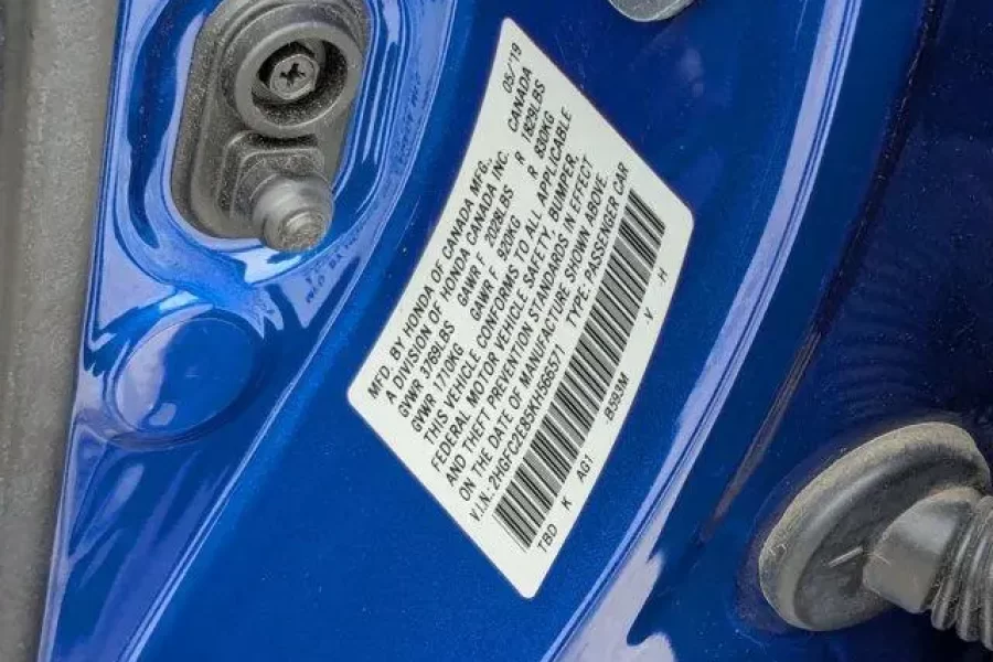 2019 Honda Civic Sport