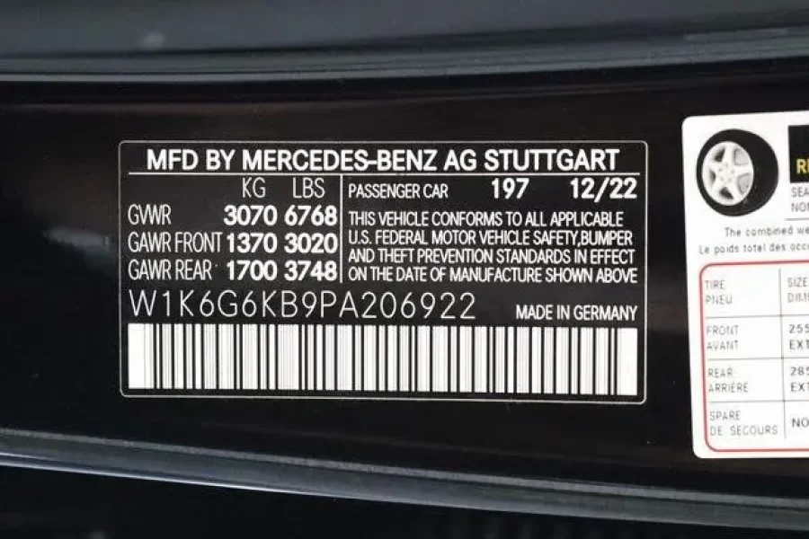 2023 Mercedes-Benz S-Class S 580 4MATIC